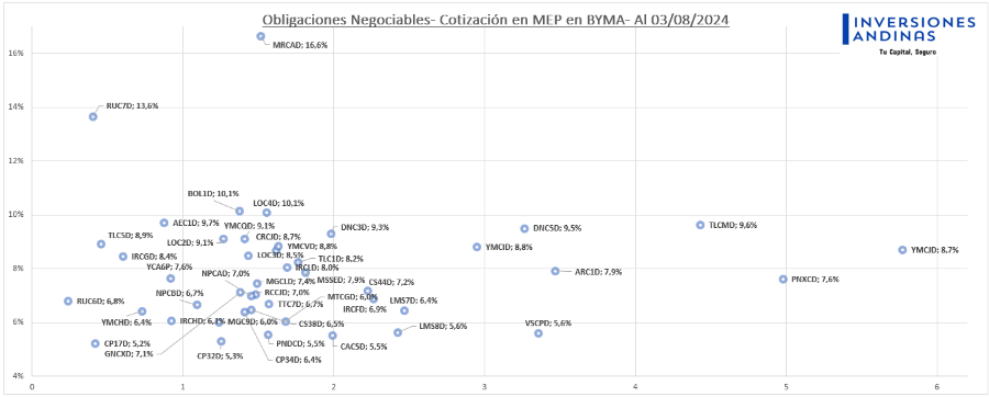 Obligaciones Negociables Julio 2024