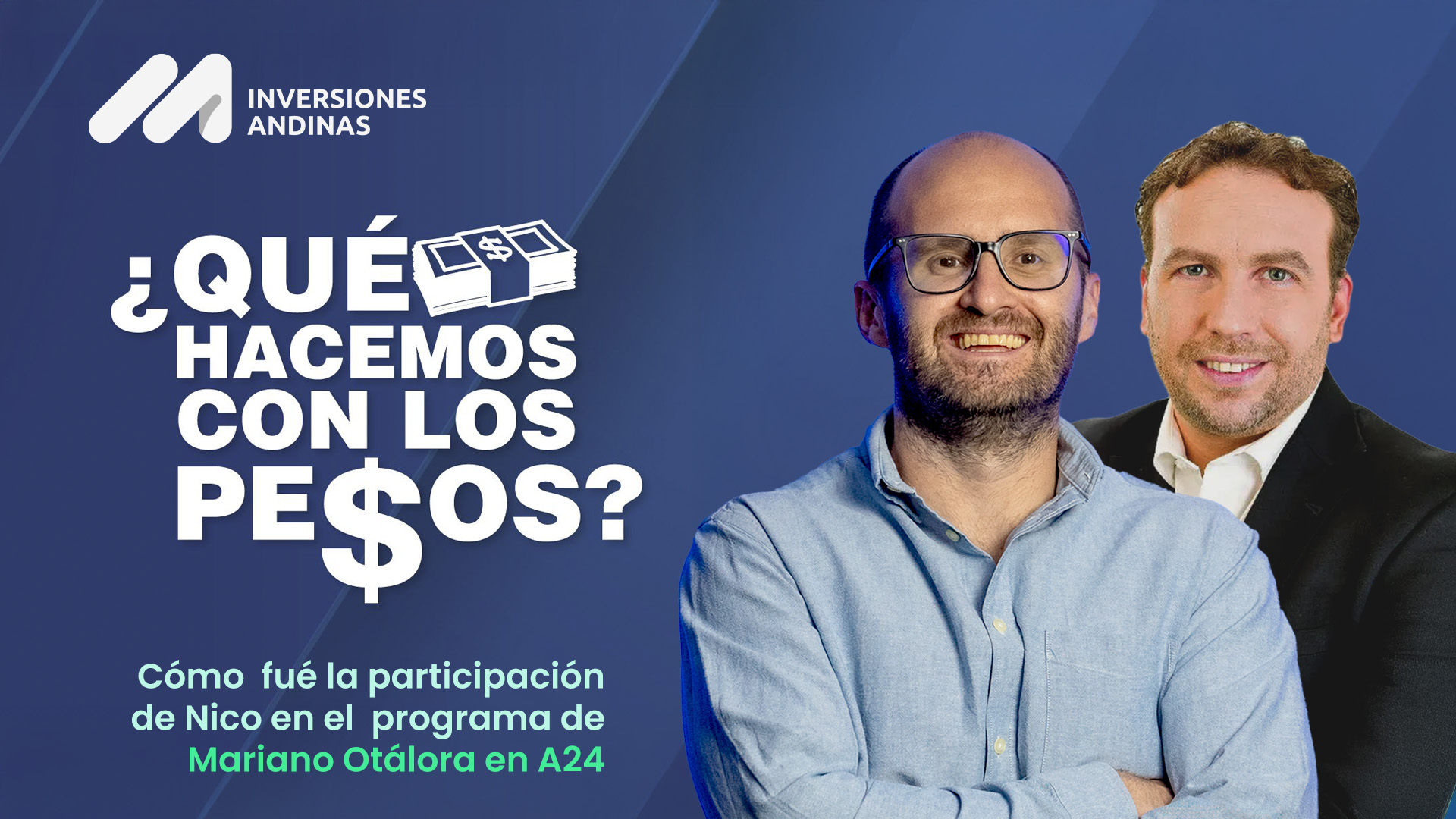 ¿Qué Hacemos con los Pesos?
